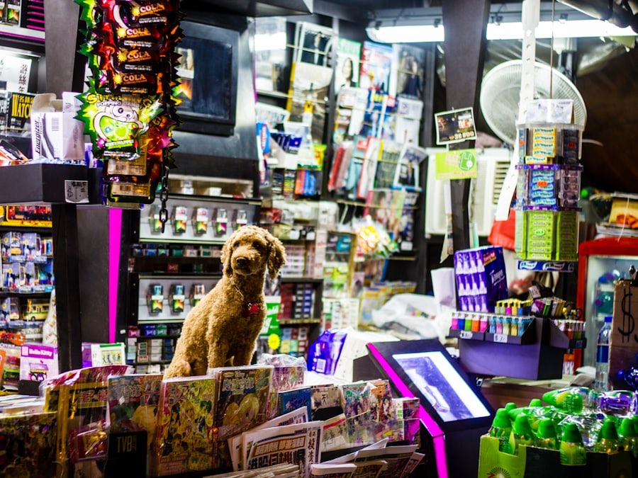 Commerce de proximité avec sa clientèle